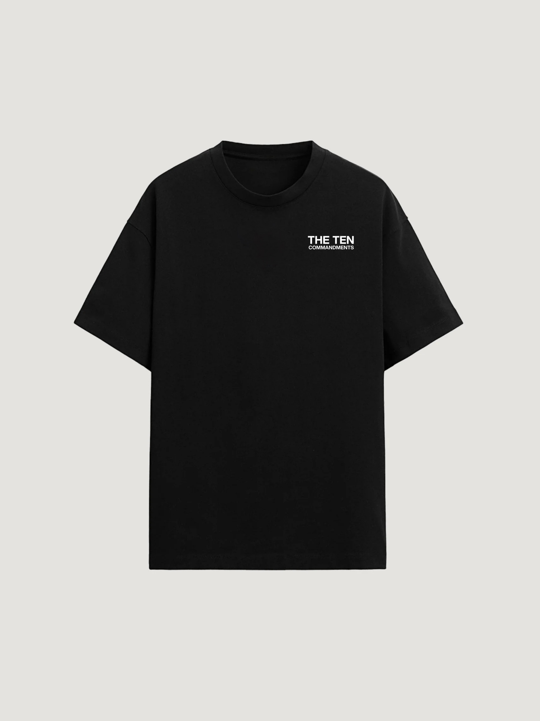 THE TEN LEOPARD T-SHIRT - COMMANDMENTS