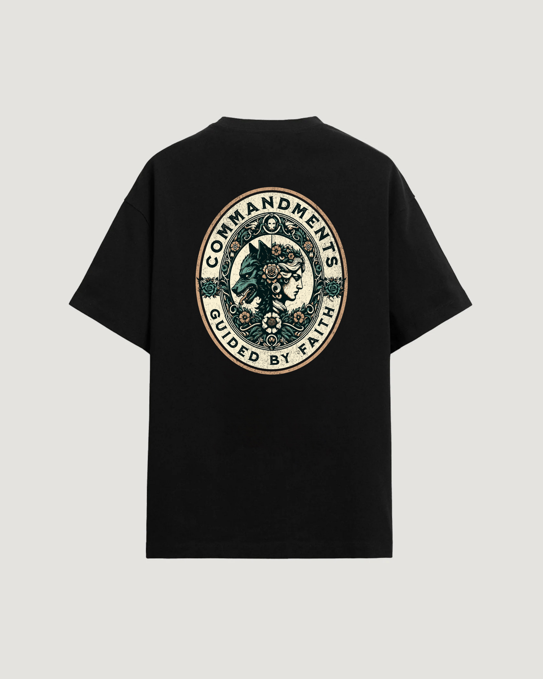 GUIDED BY FAITH T-SHIRT - COMMANDMENTS