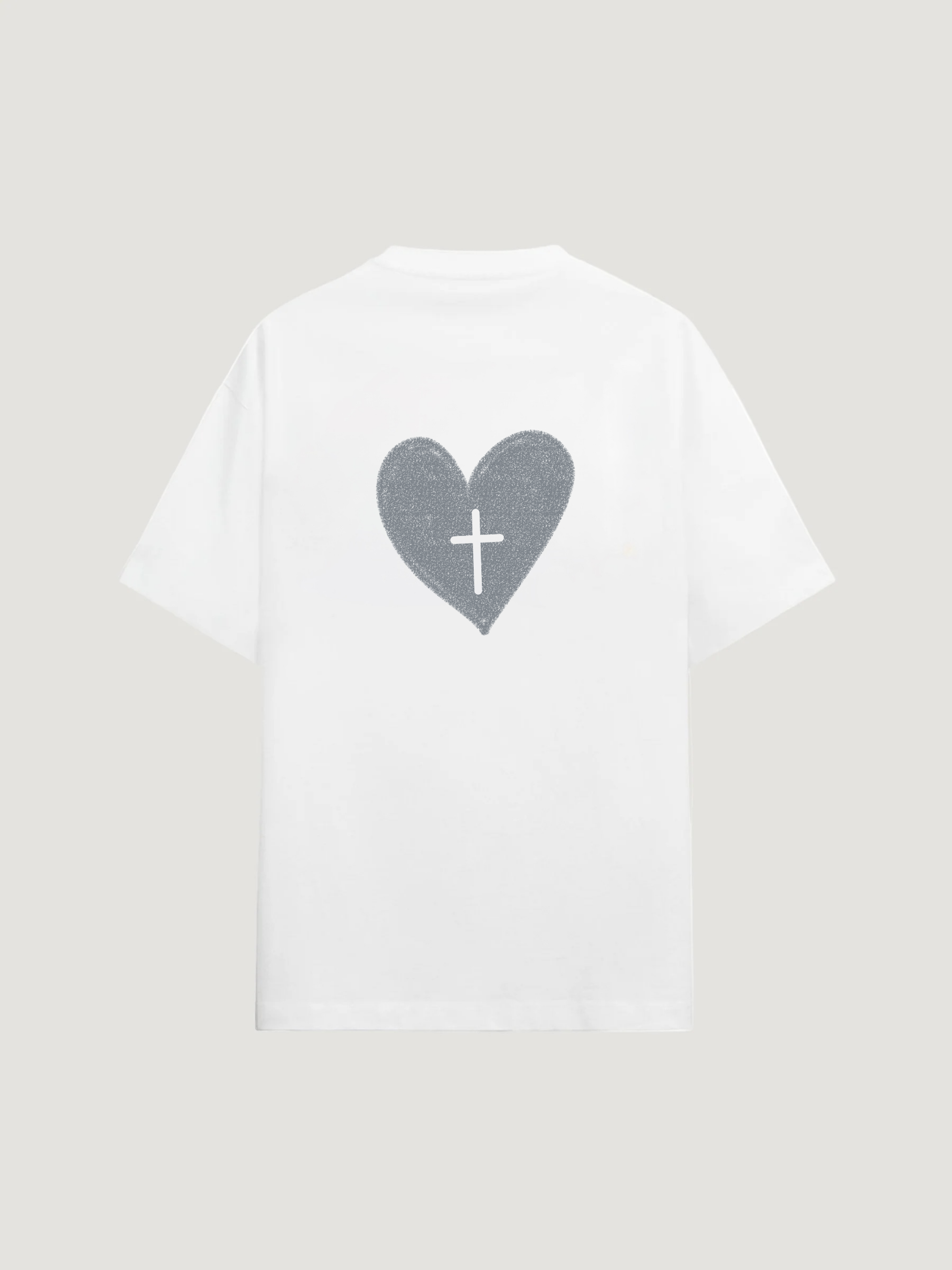 HEART CROSS T-SHIRT - COMMANDMENTS