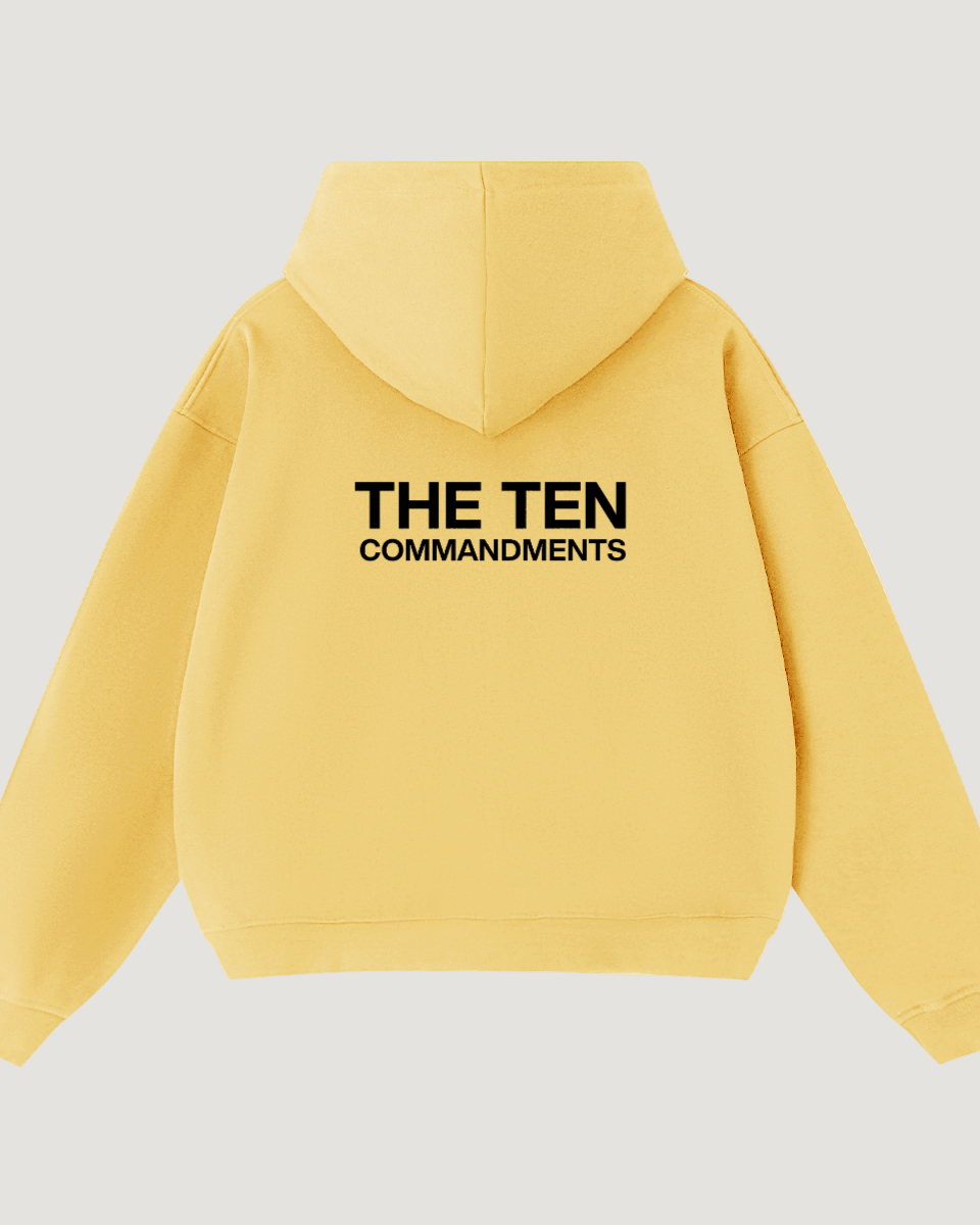 THE TEN HOODIE - COMMANDMENTS