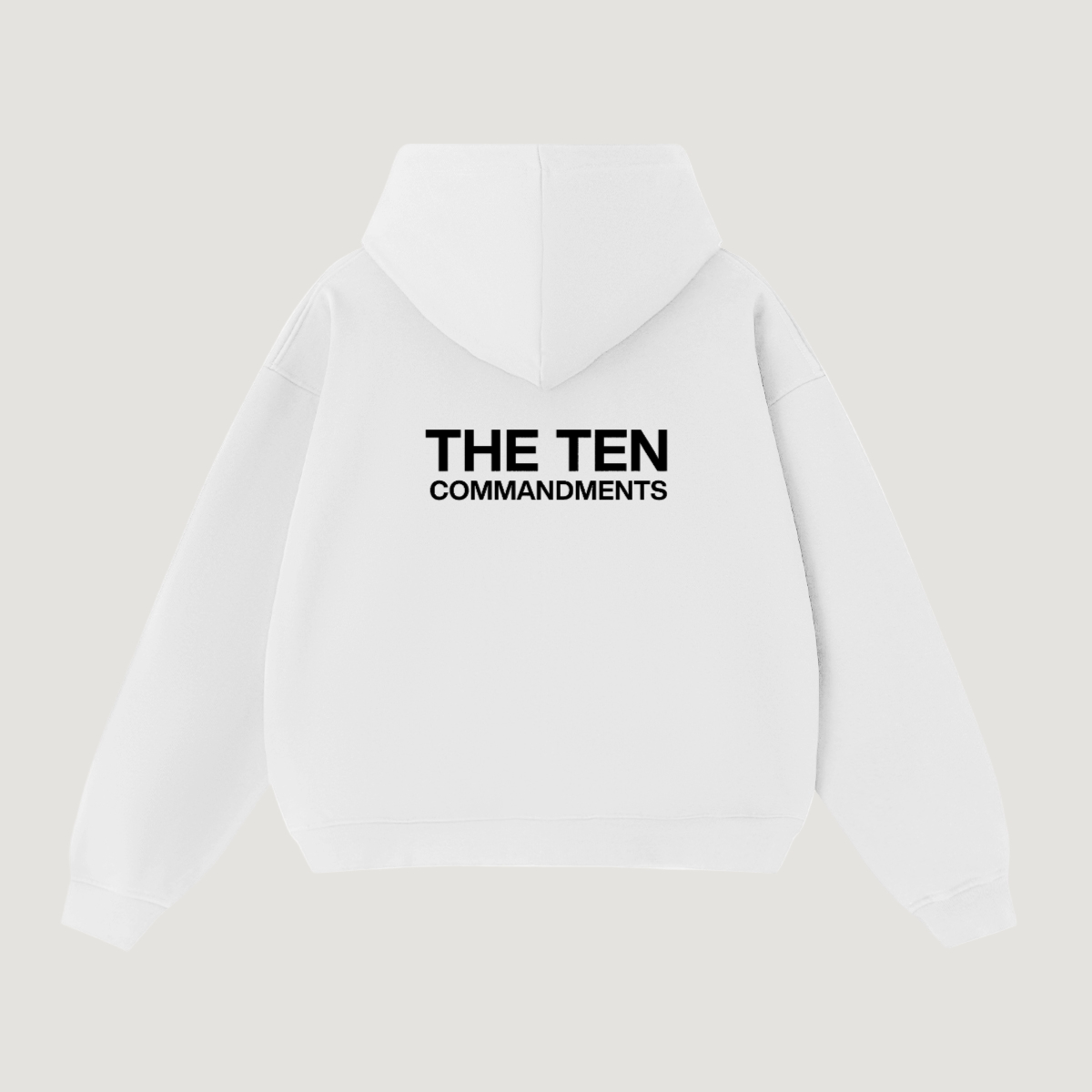 THE TEN HOODIE - COMMANDMENTS