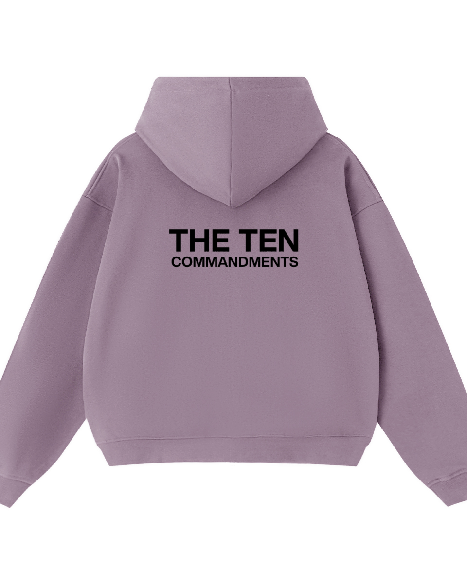 THE TEN HOODIE - COMMANDMENTS