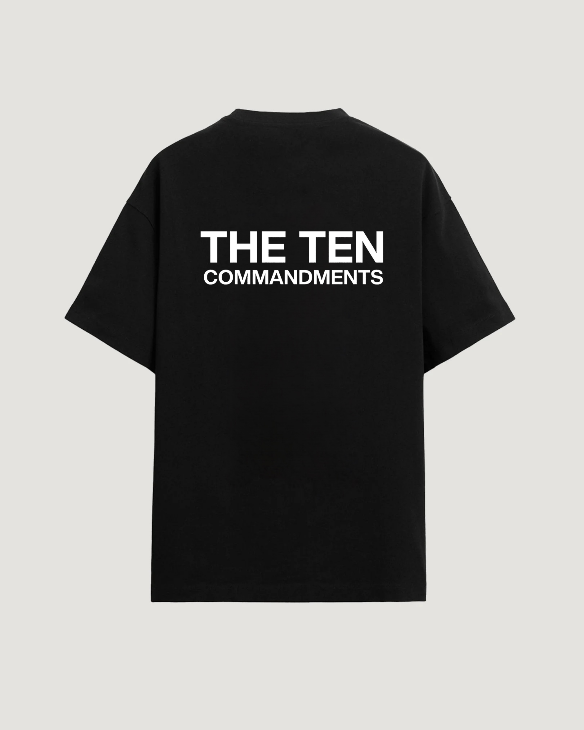 THE TEN CLASSIC T-SHIRT - COMMANDMENTS