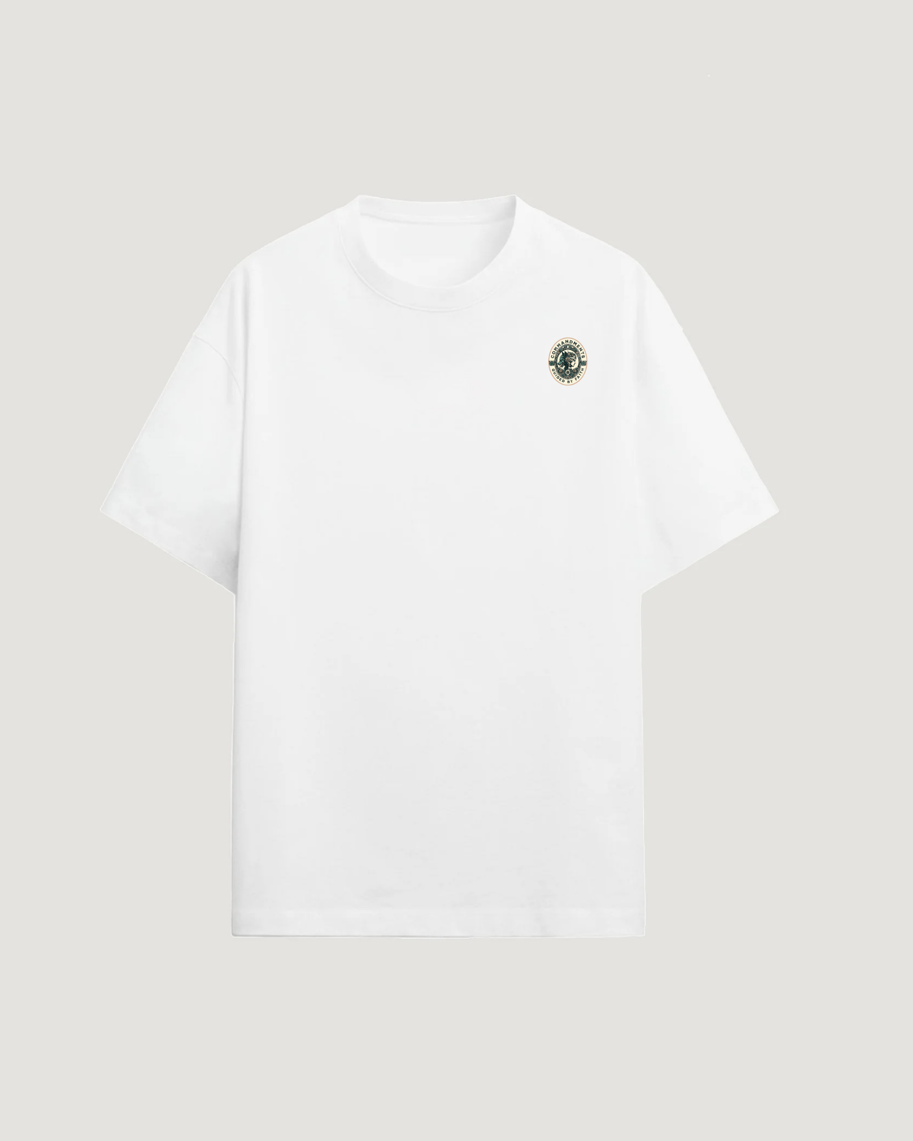 GUIDED BY FAITH T-SHIRT - COMMANDMENTS