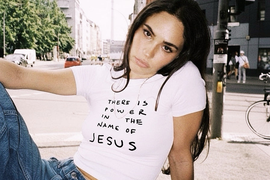 THE TEN COMMANDMENTS CROP TOPS RELIGIOUS CLOTHING