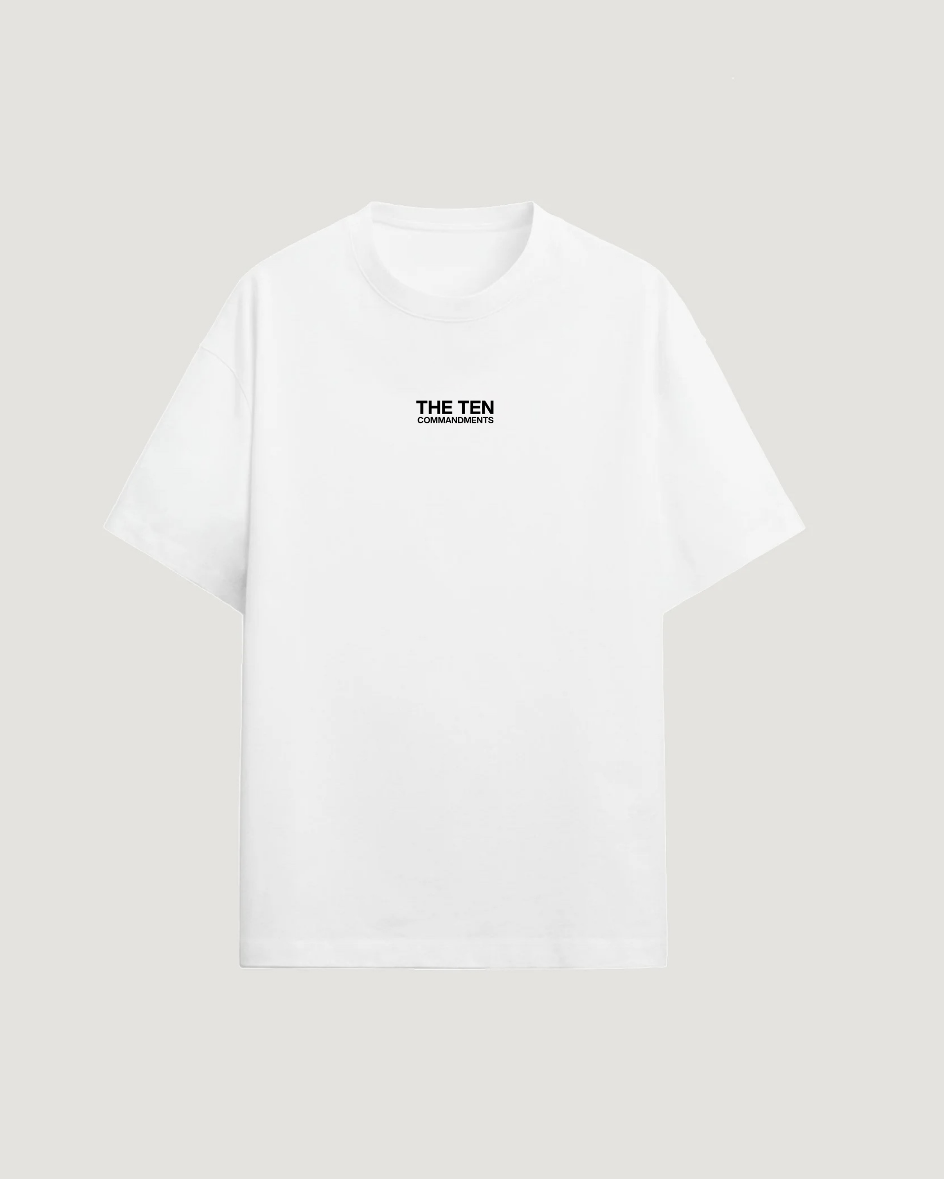THE TEN CLASSIC T-SHIRT - COMMANDMENTS