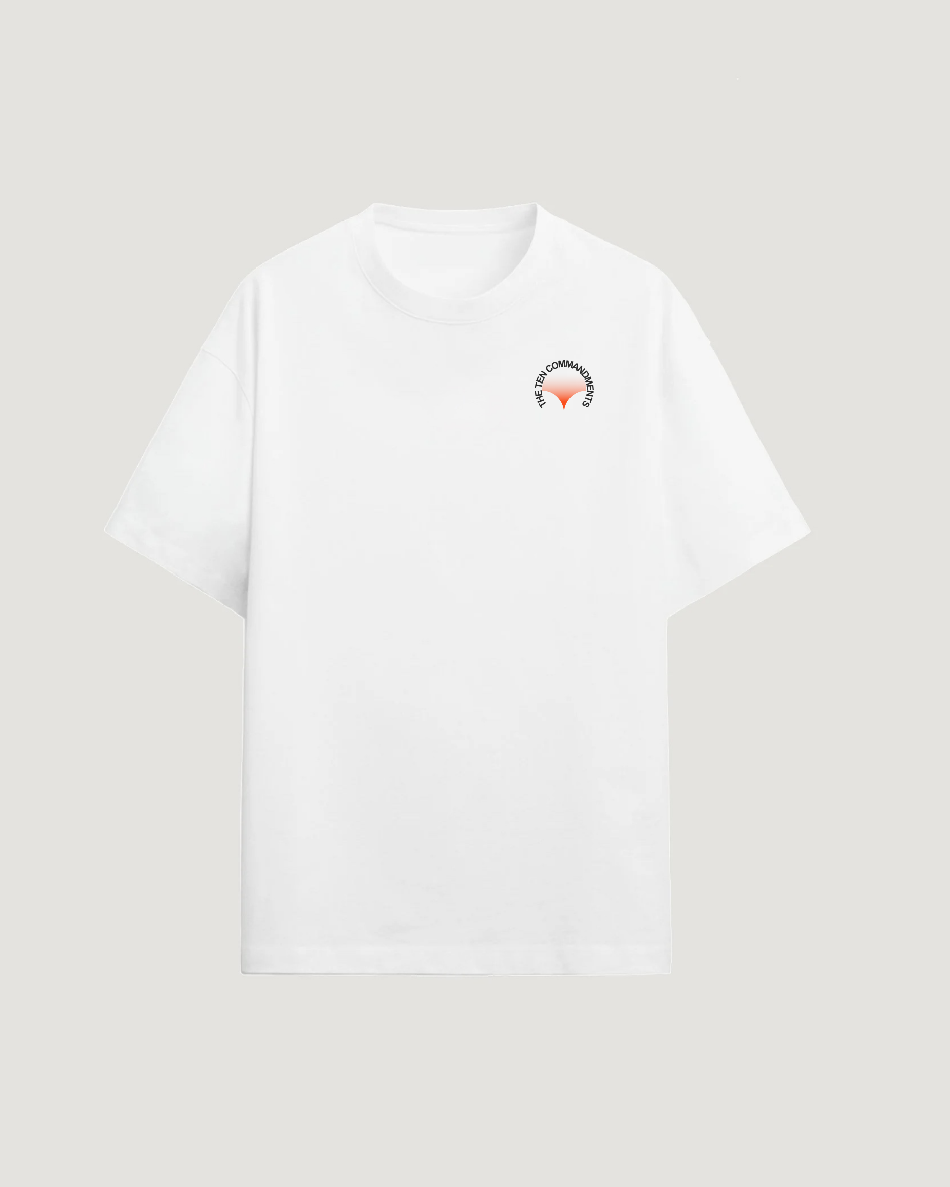 THE TEN SPLIT T-SHIRT - COMMANDMENTS