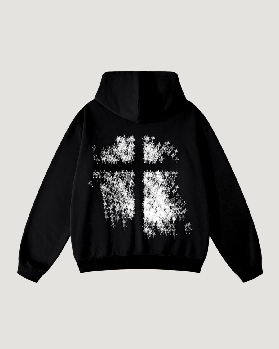 CROSS RAIN HOODIE
