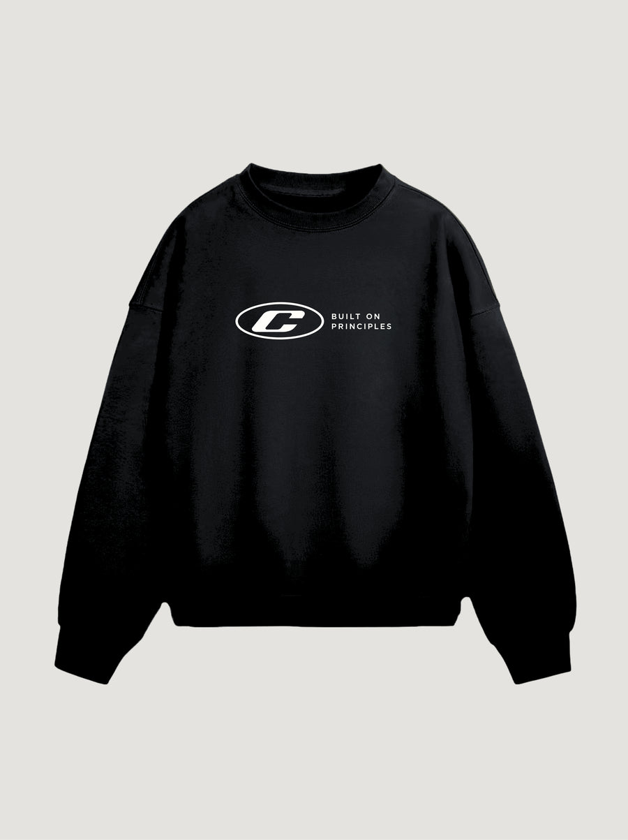 BUILT ON PRINCIPLES CREWNECK