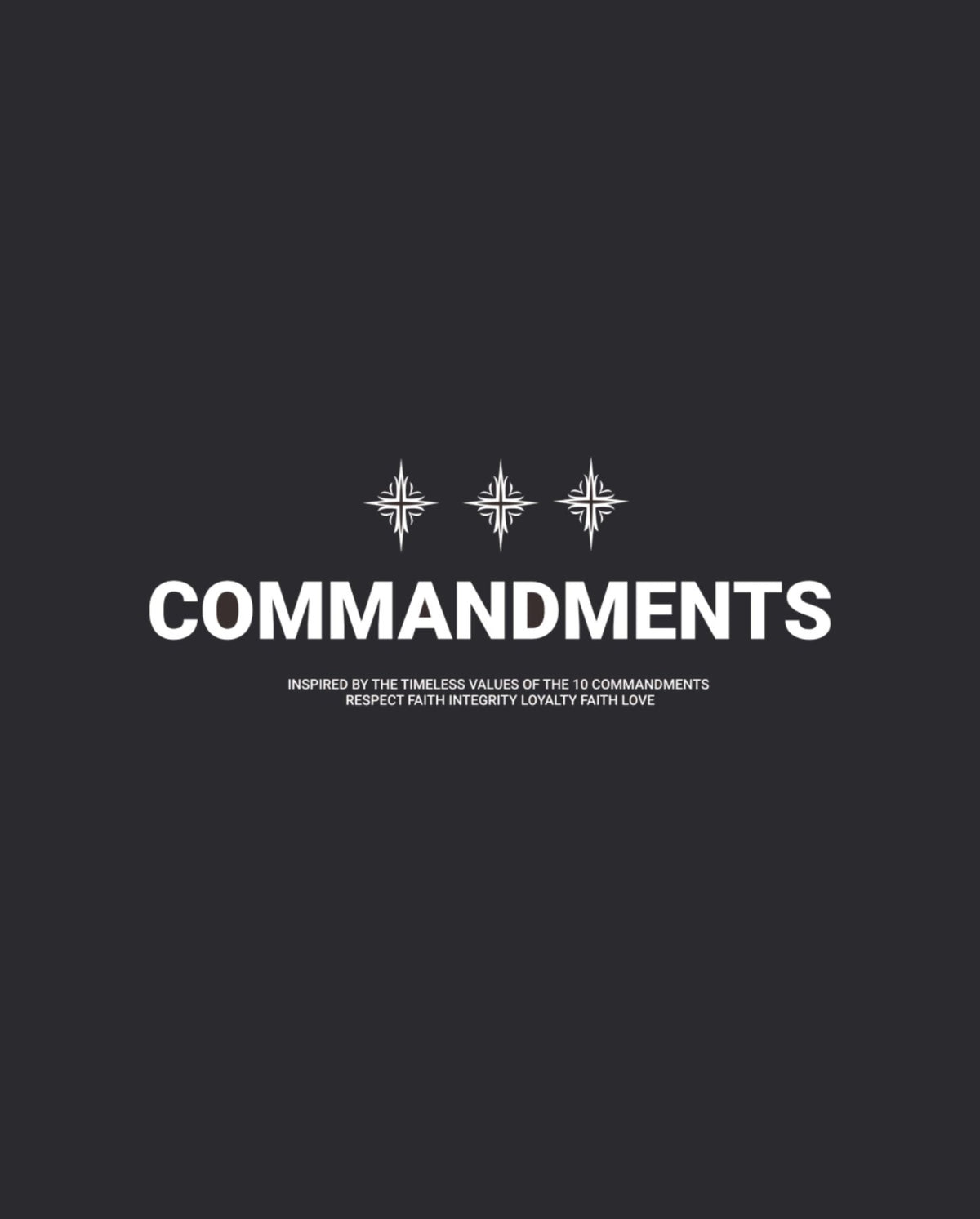 COMMANDMENTS HOODIE - COMMANDMENTS
