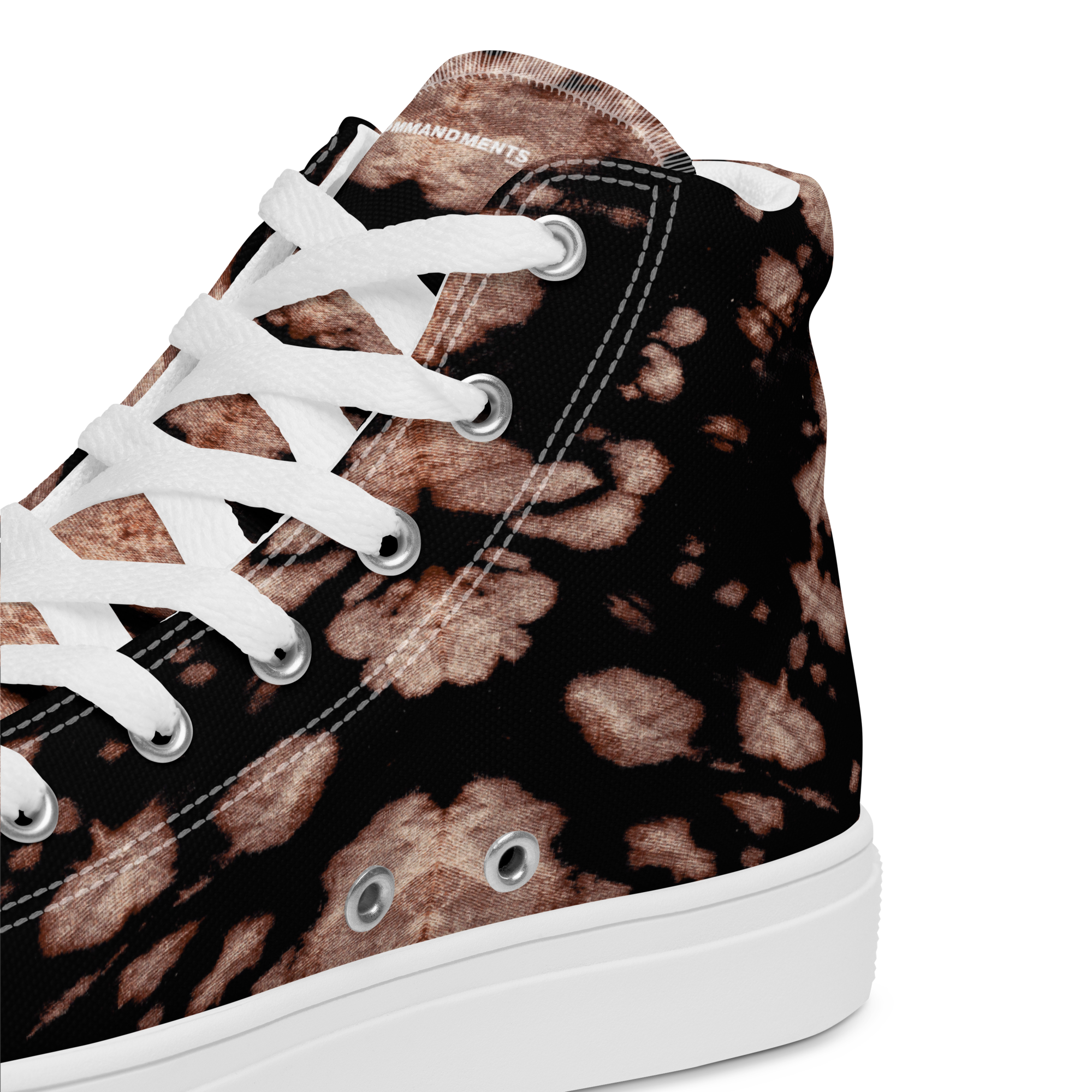 COMMANDMENTS SNAKE PRINT SNEAKER