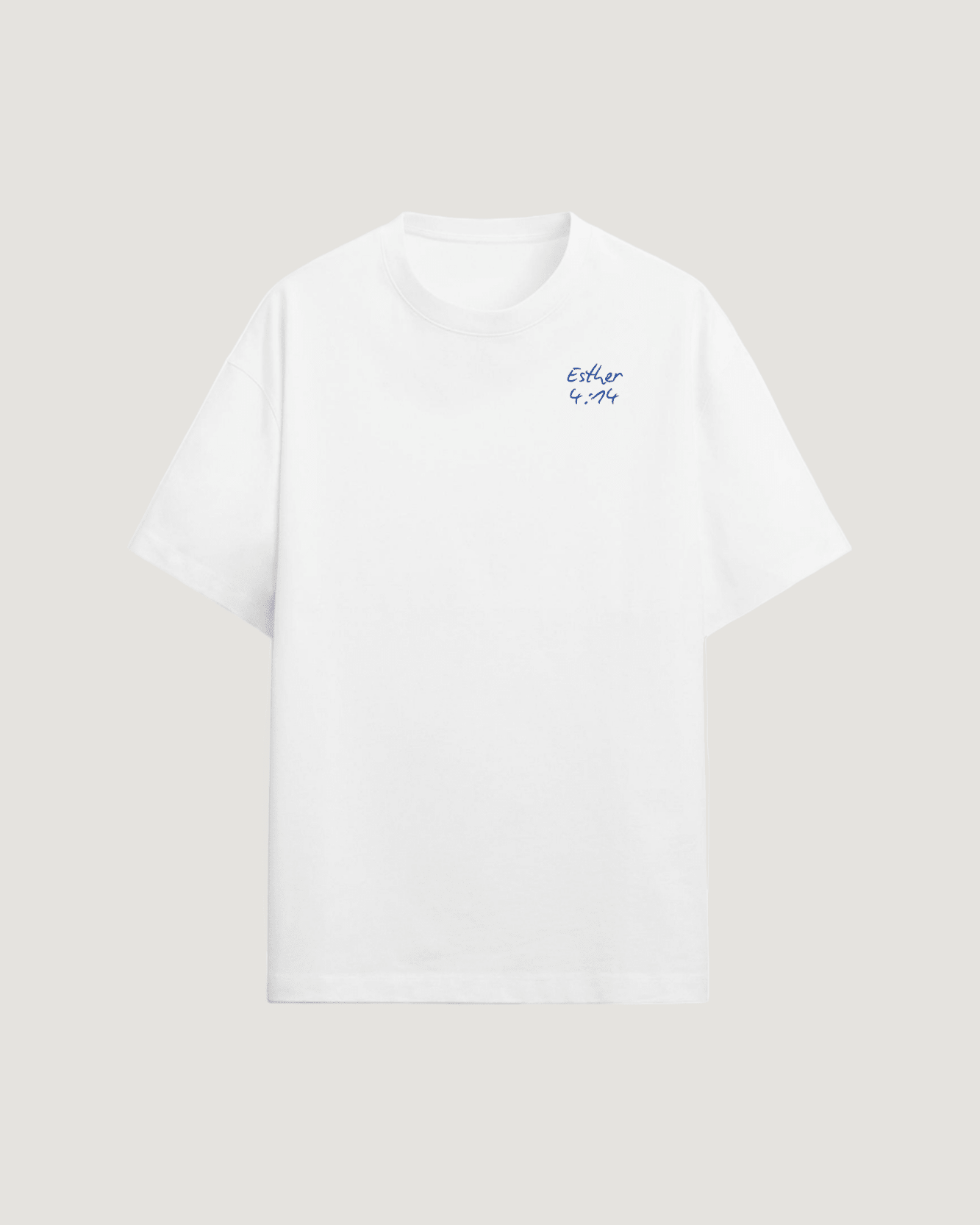 ESTHER 4:14 T - SHIRT - COMMANDMENTS