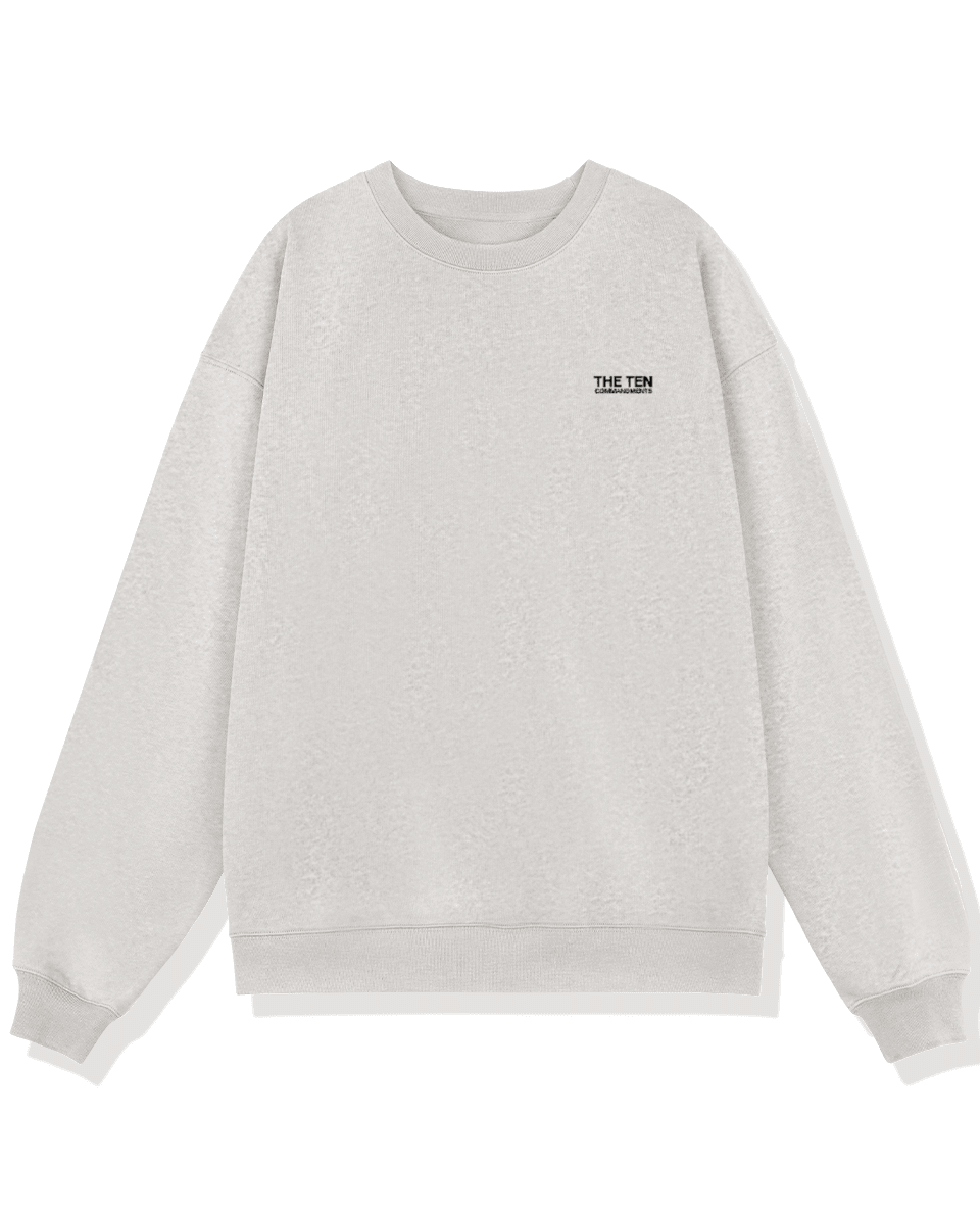 FAITH HOPE LOVE CREWNECK - COMMANDMENTS
