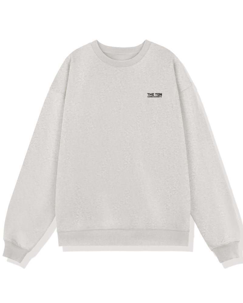 FAITH HOPE LOVE CREWNECK - COMMANDMENTS