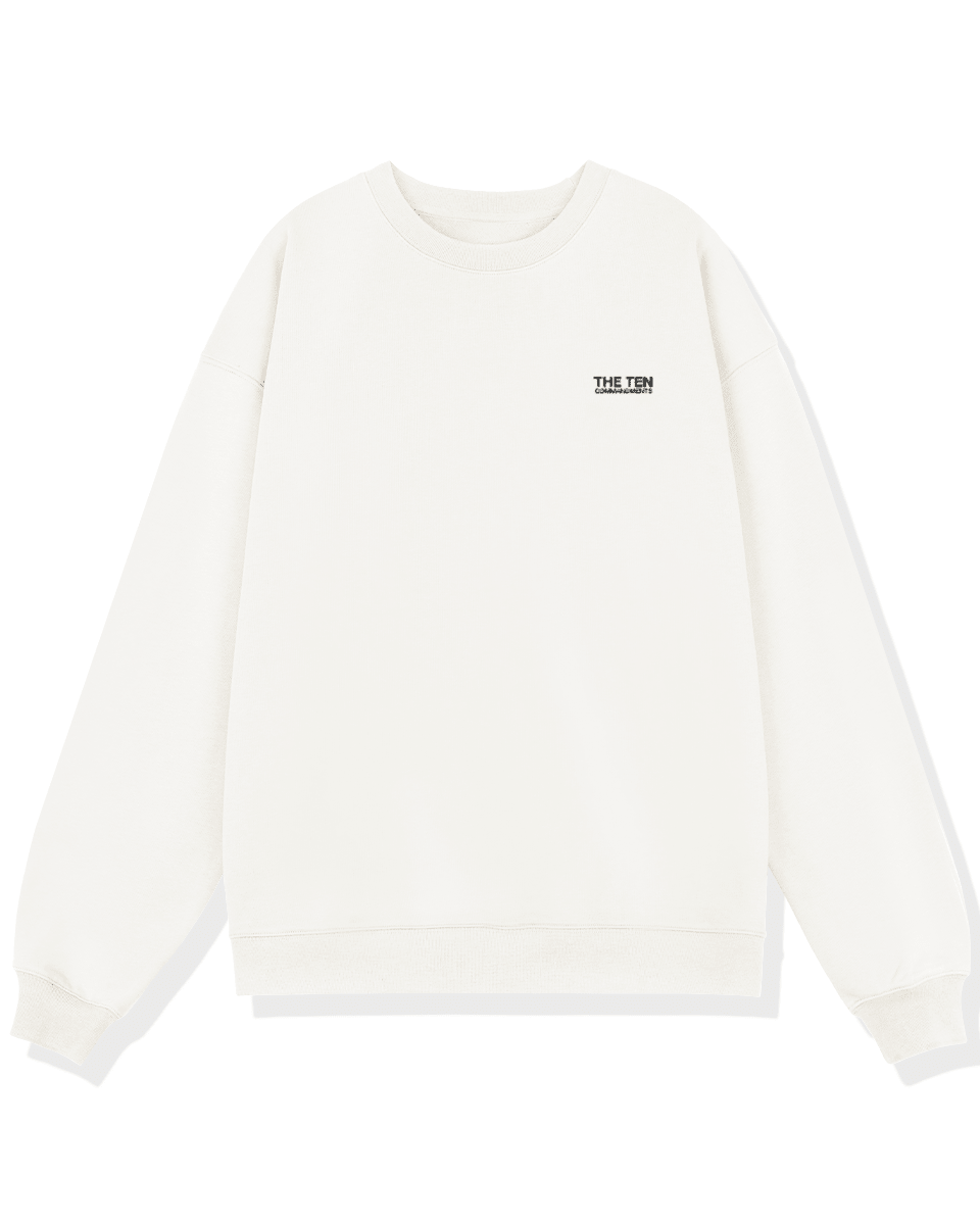 FAITH HOPE LOVE CREWNECK - COMMANDMENTS