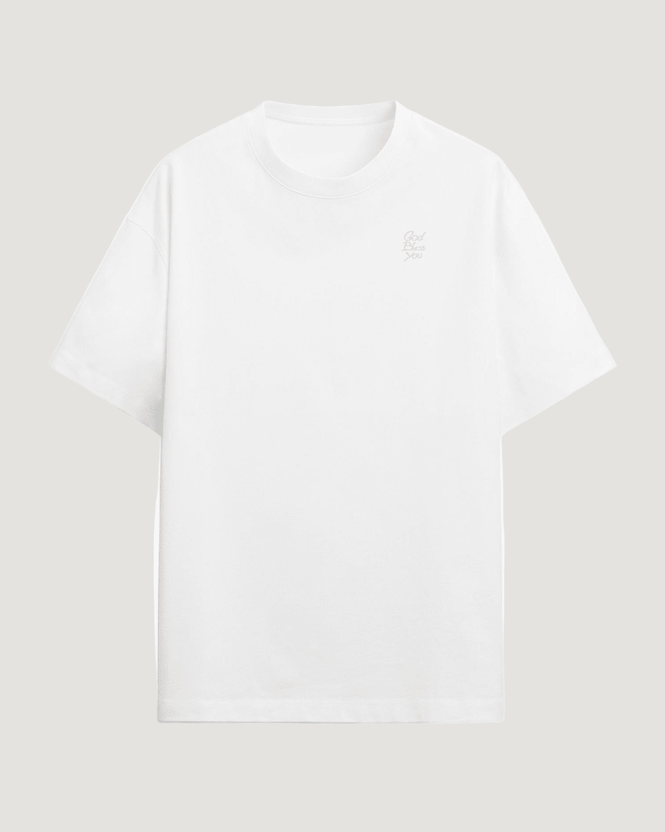 GOD BLESS YOU T - SHIRT - COMMANDMENTS