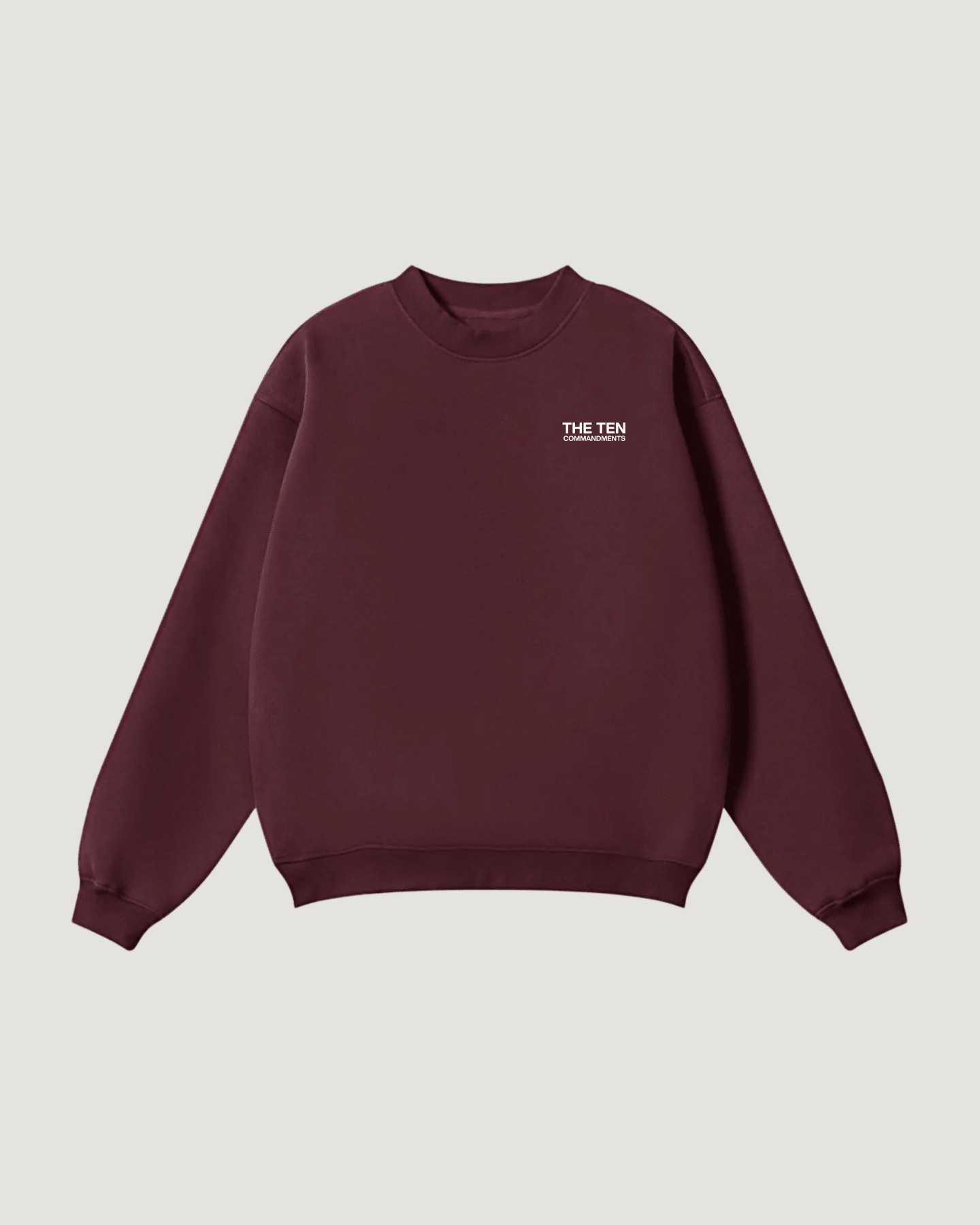 GOD SENT YOU SWEATSHIRT - COMMANDMENTS