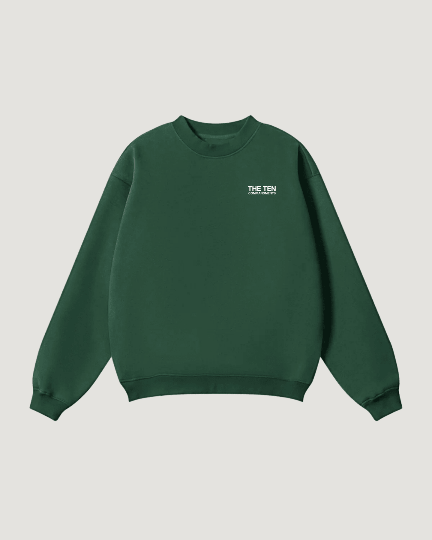 GOD SENT YOU SWEATSHIRT - COMMANDMENTS