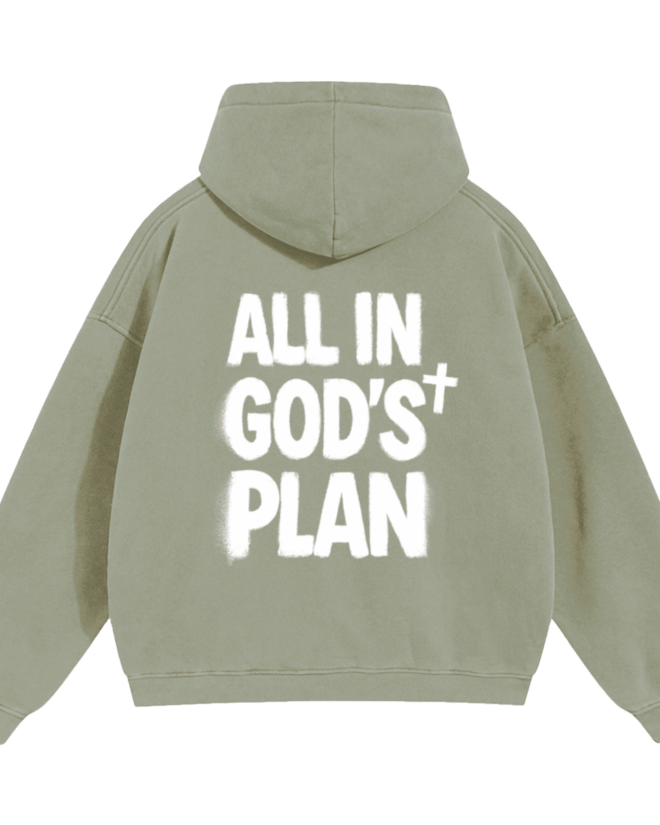 GOD'S PLAN HOODIE - COMMANDMENTS