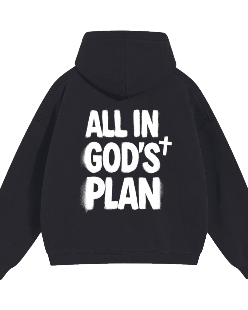 GOD'S PLAN HOODIE - COMMANDMENTS