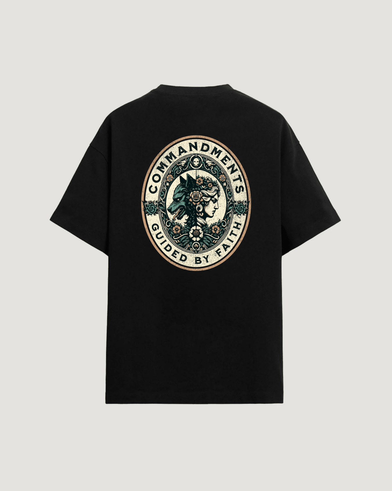 GUIDED BY FAITH T - SHIRT - COMMANDMENTS