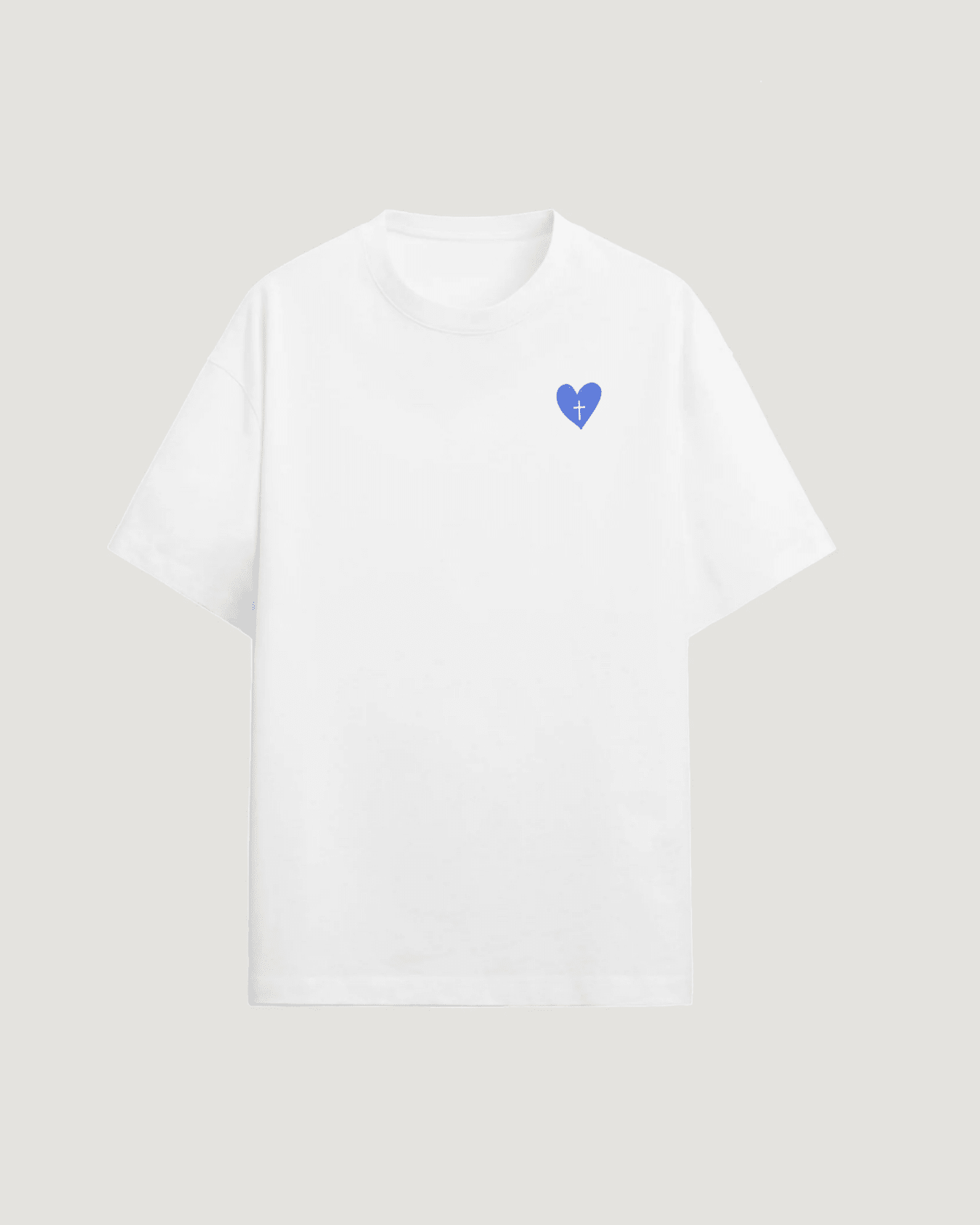 HEART CROSS T - SHIRT - COMMANDMENTS