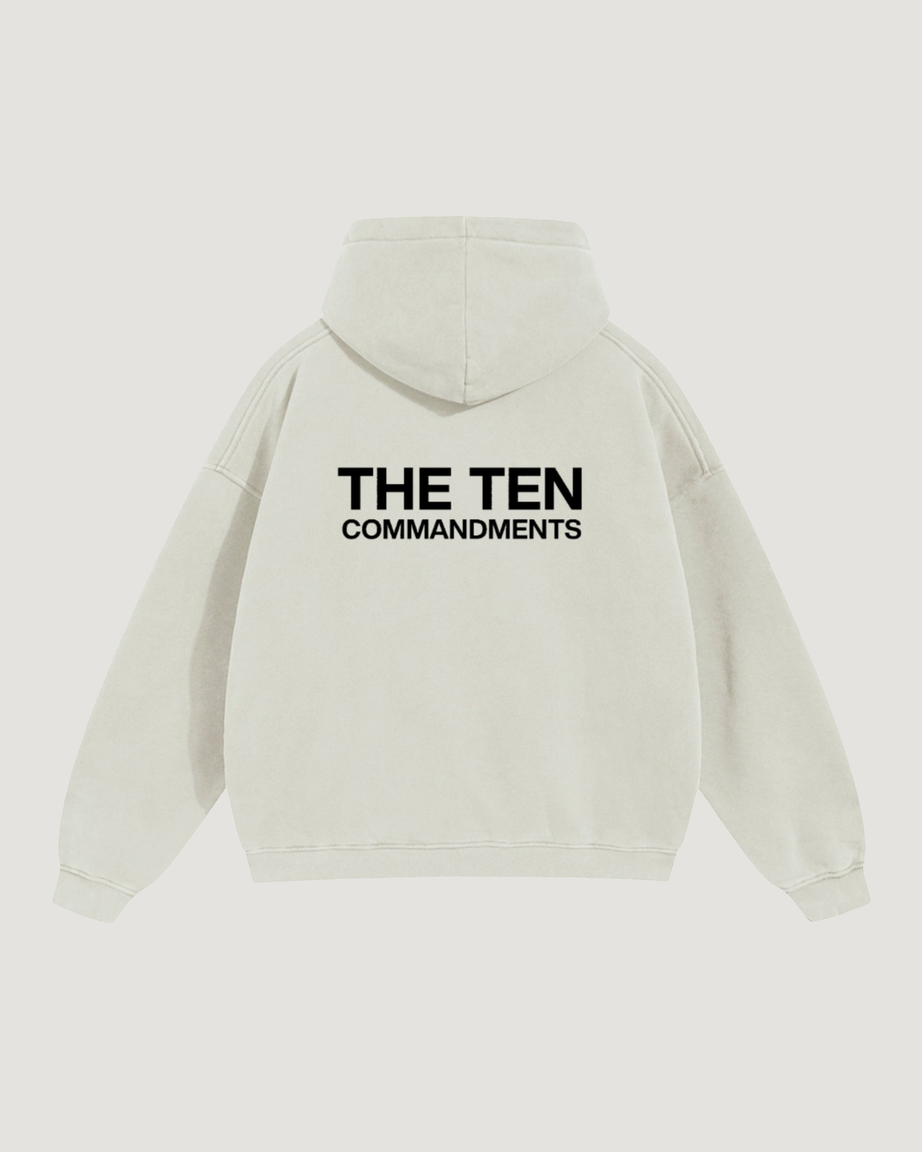 THE TEN HOODIE - COMMANDMENTS