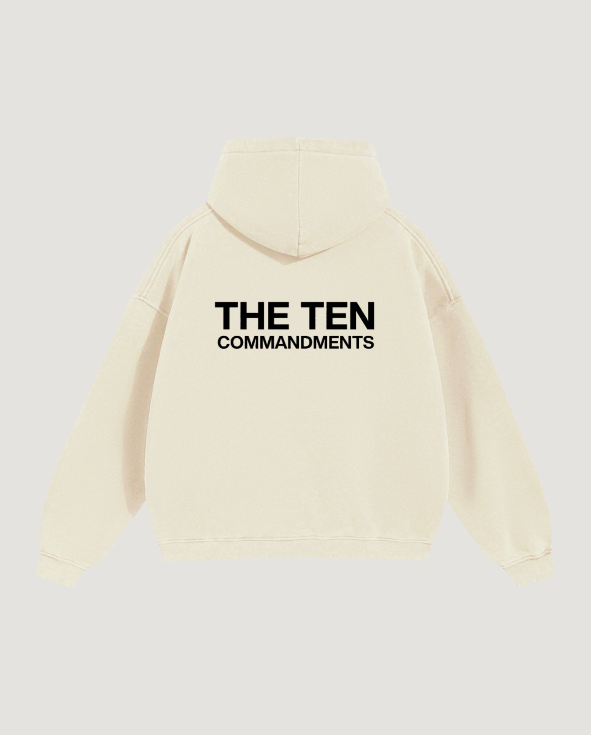 THE TEN HOODIE - COMMANDMENTS