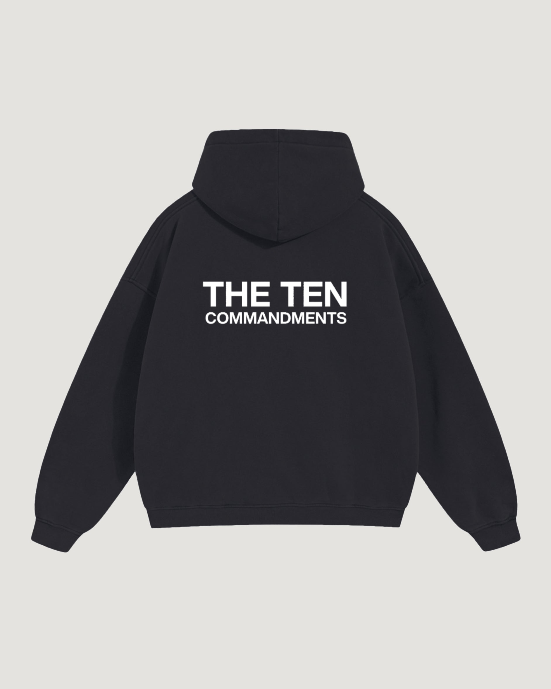 THE TEN HOODIE - COMMANDMENTS