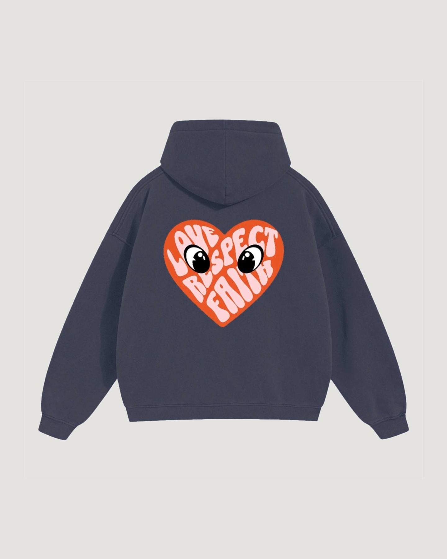 LOVE RESPECT HEART HOODIE - COMMANDMENTS