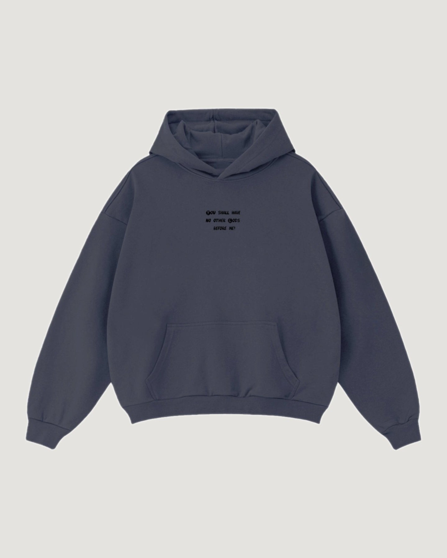 NO OTHER GODS HOODIE - COMMANDMENTS
