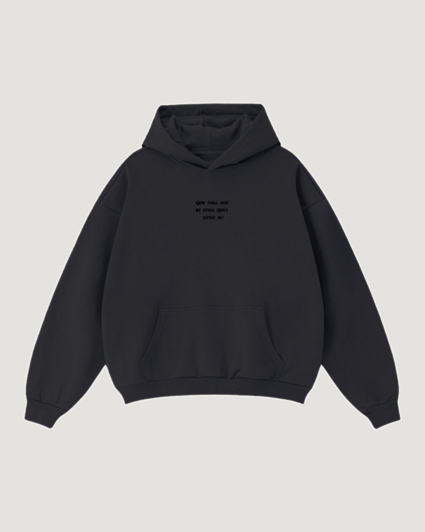 NO OTHER GODS HOODIE - COMMANDMENTS