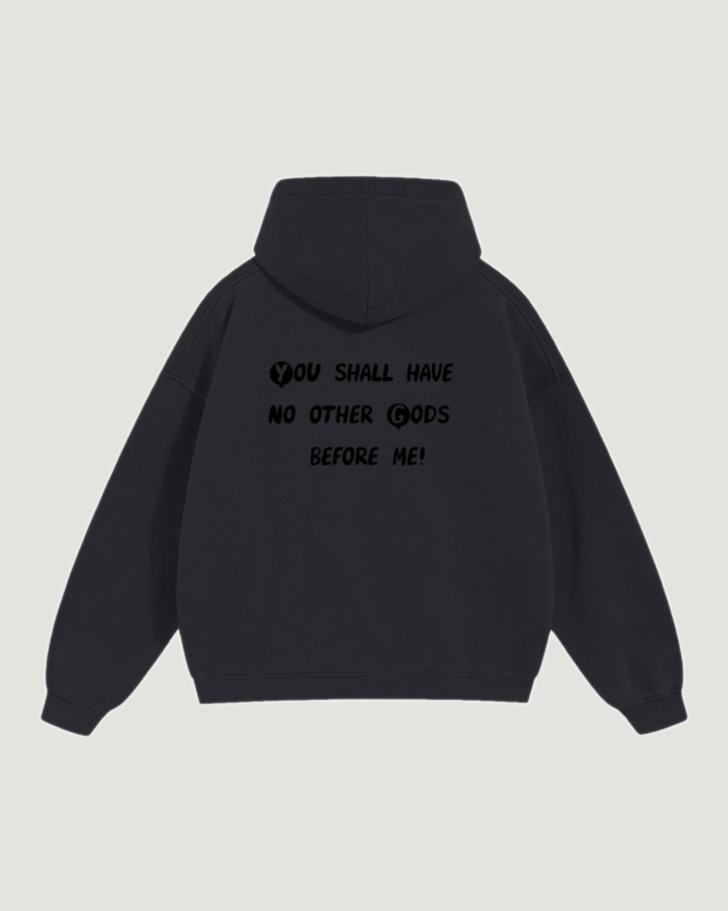 NO OTHER GODS HOODIE - COMMANDMENTS