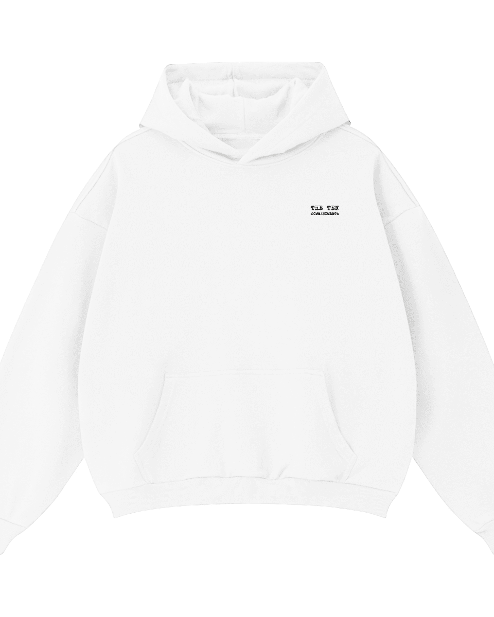 SAVED BY GOD HOODIE - COMMANDMENTS