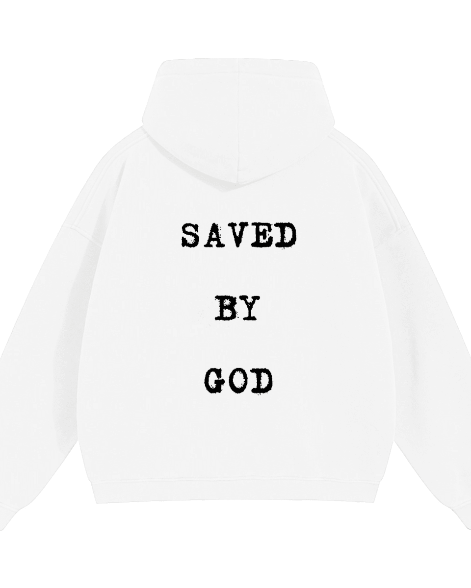SAVED BY GOD HOODIE - COMMANDMENTS