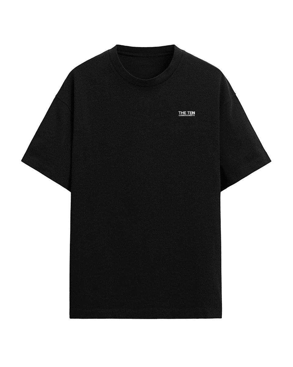 SEAT AT TABLE T - SHIRT - COMMANDMENTS