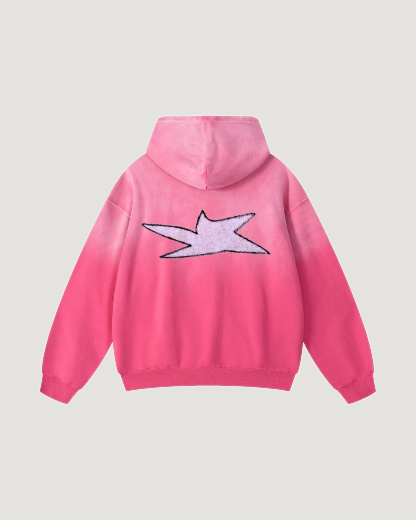 STAR GRADED HOODIE - COMMANDMENTS