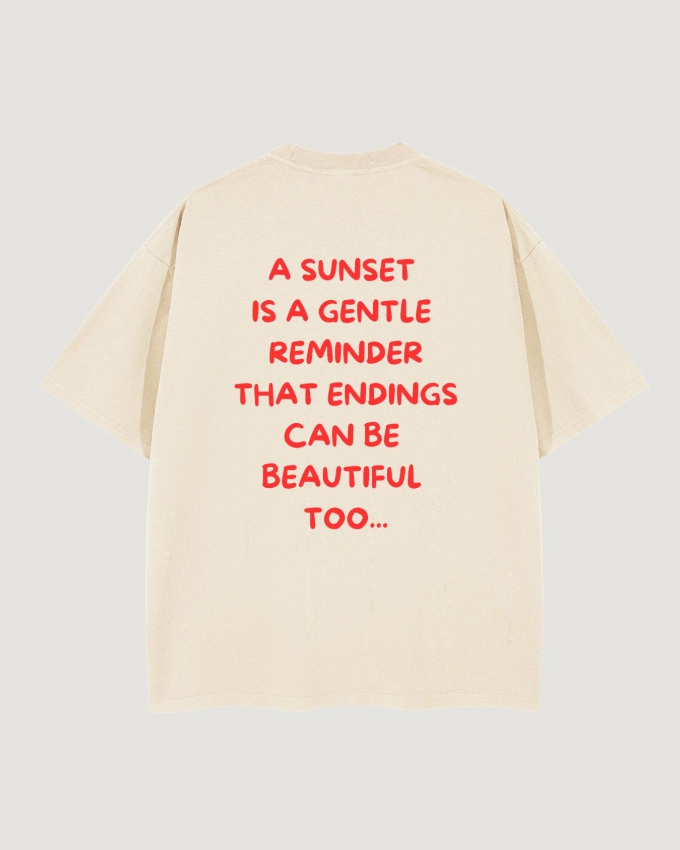 SUNSET T - SHIRT - COMMANDMENTS
