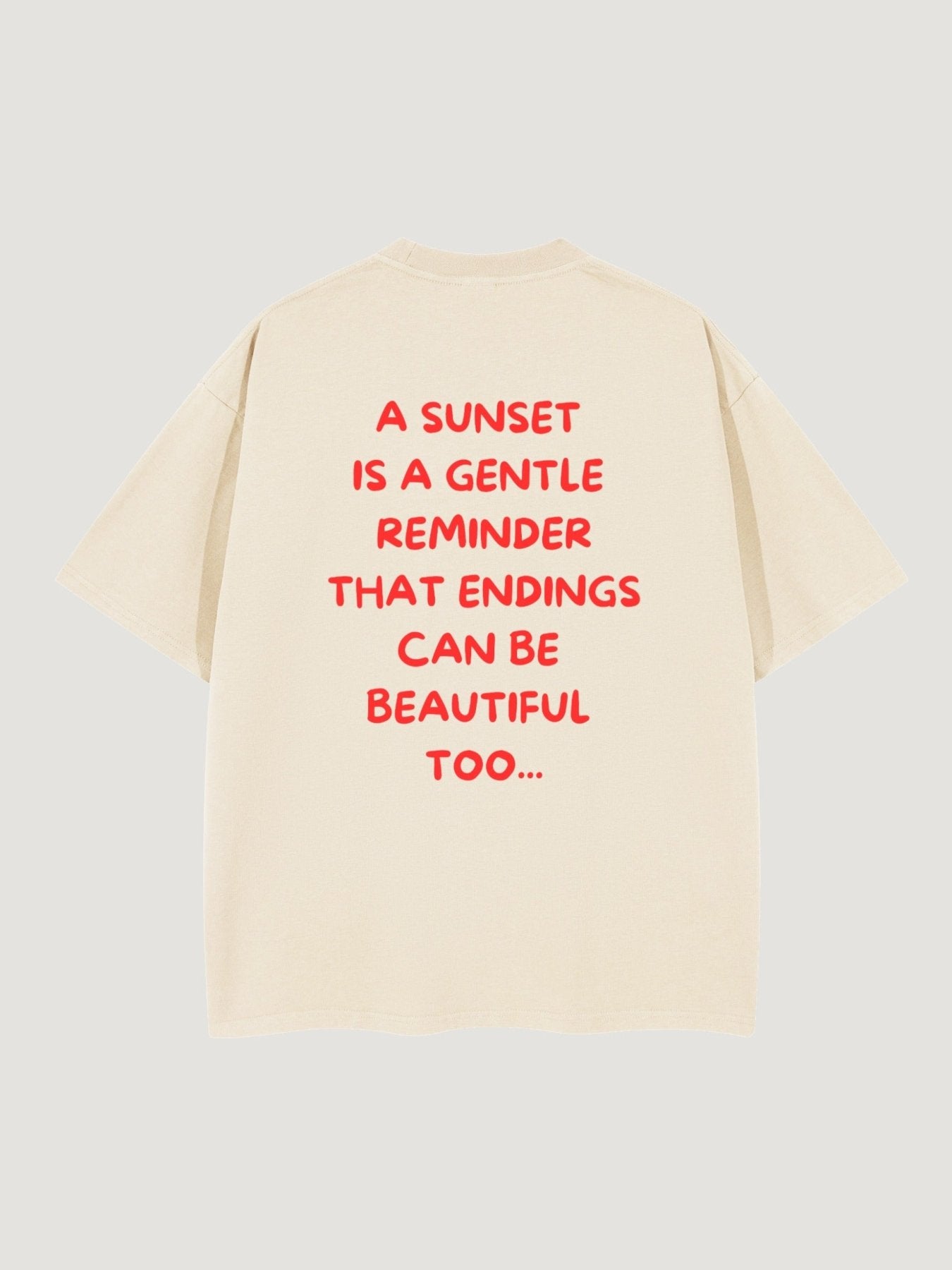 SUNSET T - SHIRT - COMMANDMENTS