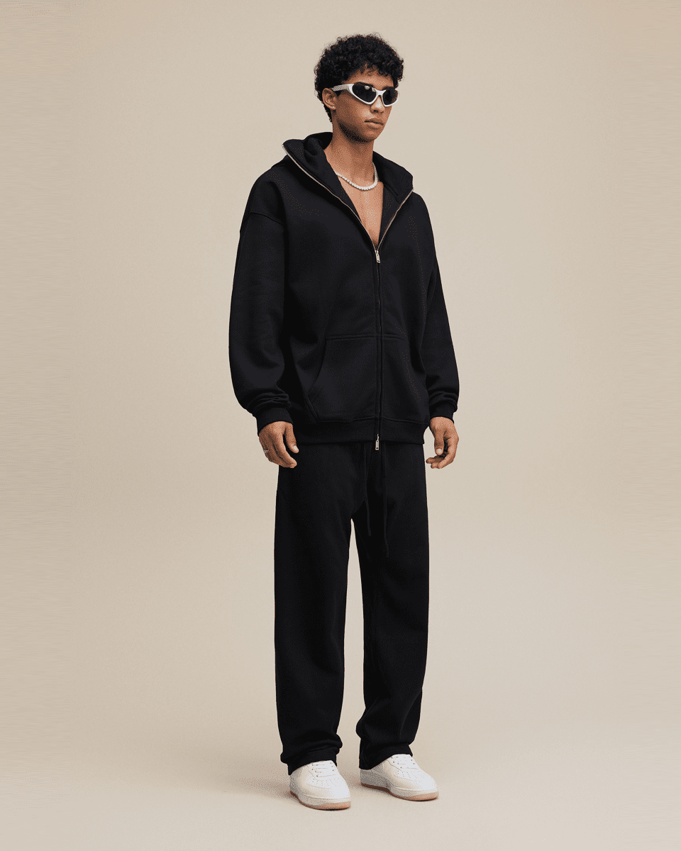 TEN COMMANDMENTS FACE MASK HOODIE - COMMANDMENTS
