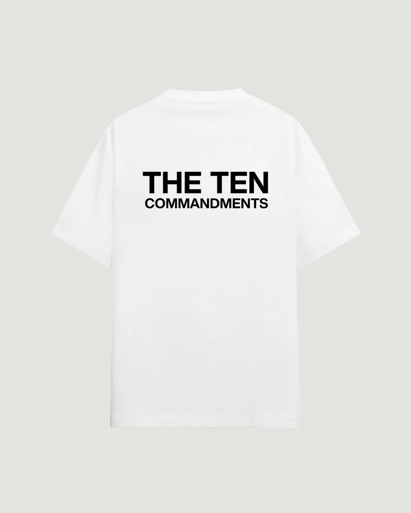 THE TEN CLASSIC T - SHIRT - COMMANDMENTS