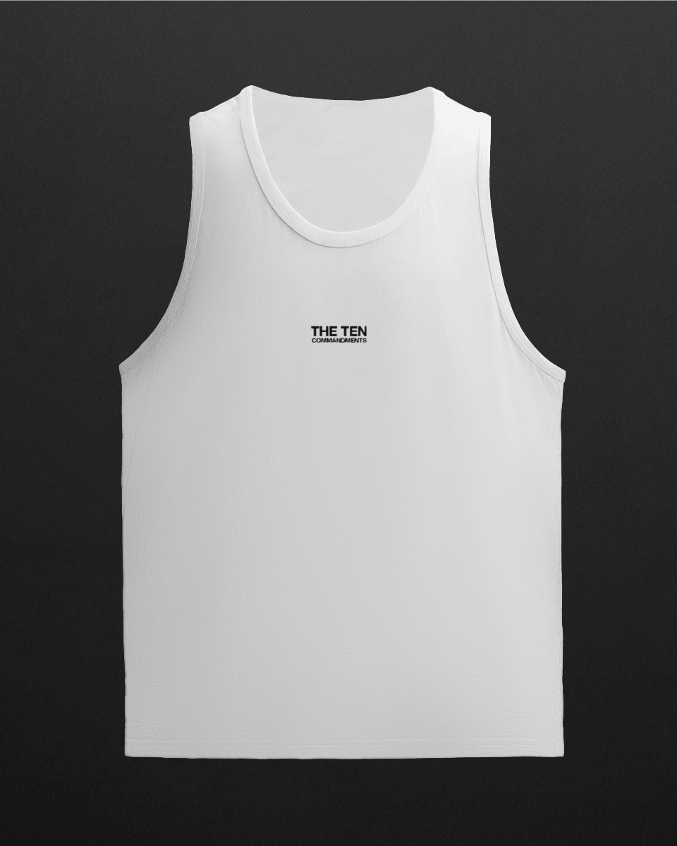 THE TEN COMMANDMENTS TANK TOP - COMMANDMENTS