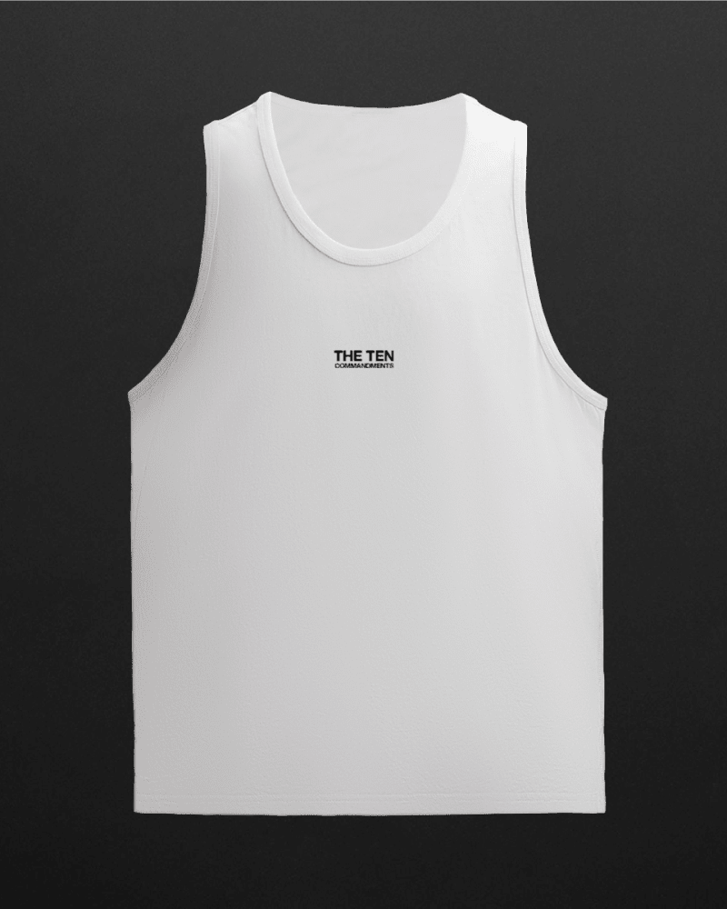 THE TEN COMMANDMENTS TANK TOP - COMMANDMENTS