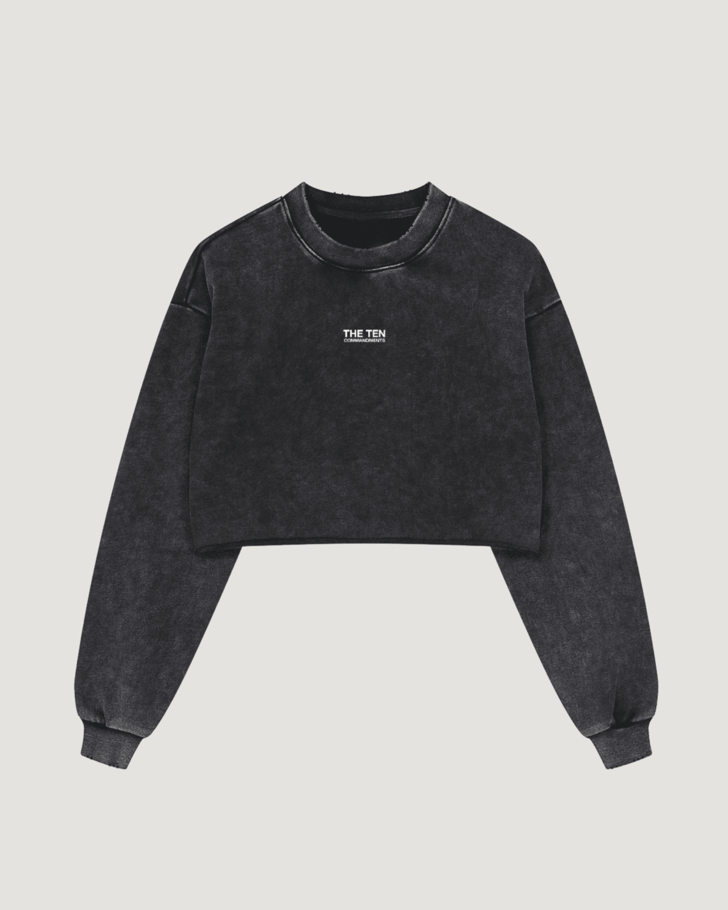 THE TEN CROP TOP LS - COMMANDMENTS