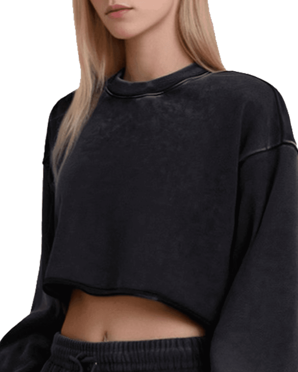 THE TEN CROP TOP LS - COMMANDMENTS