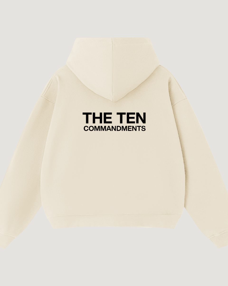 THE TEN HOODIE - COMMANDMENTS