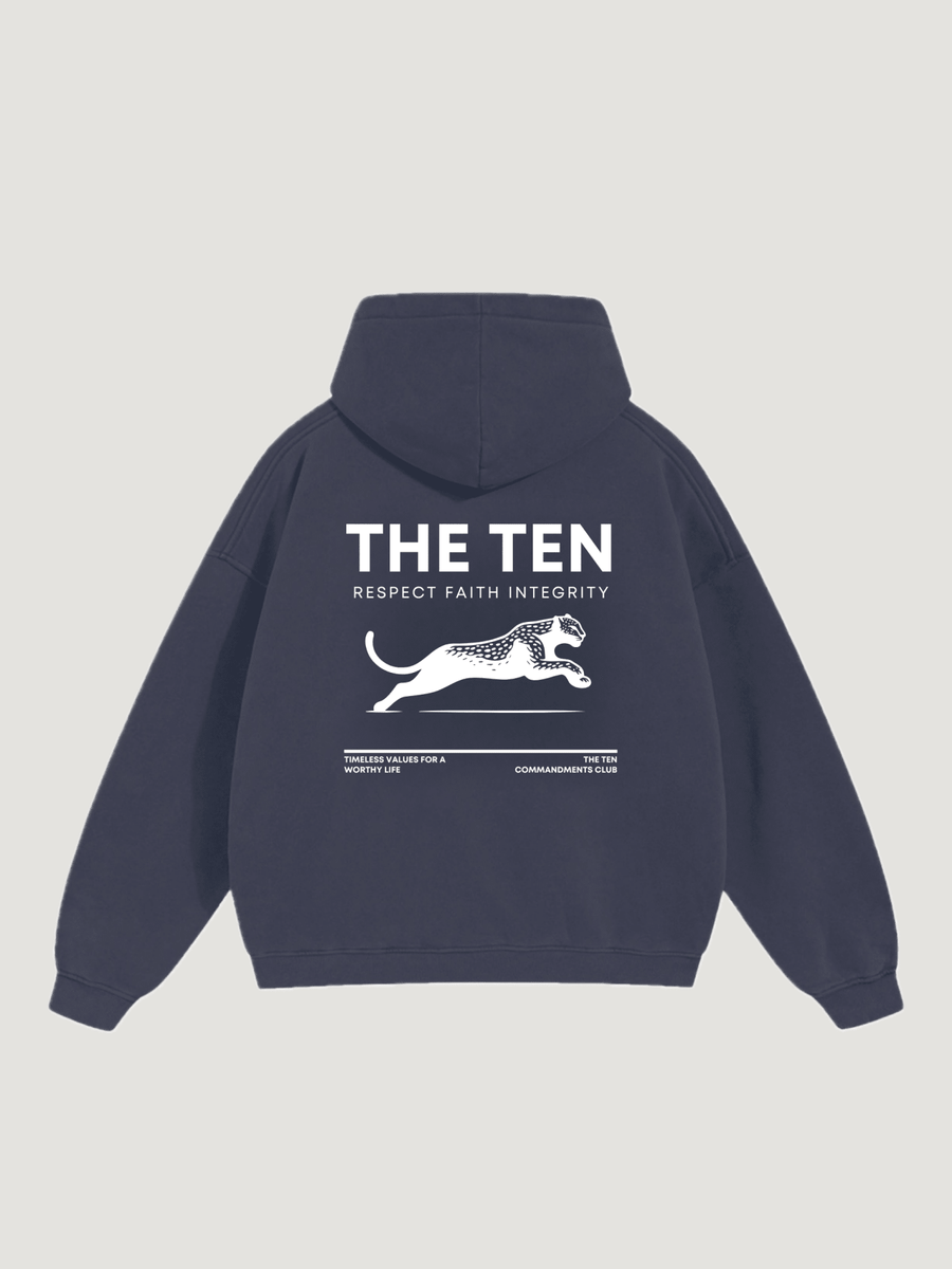 THE TEN LEOPARD HOODIE