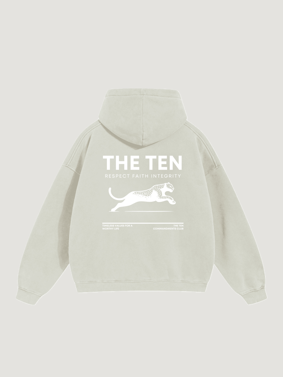 THE TEN LEOPARD HOODIE