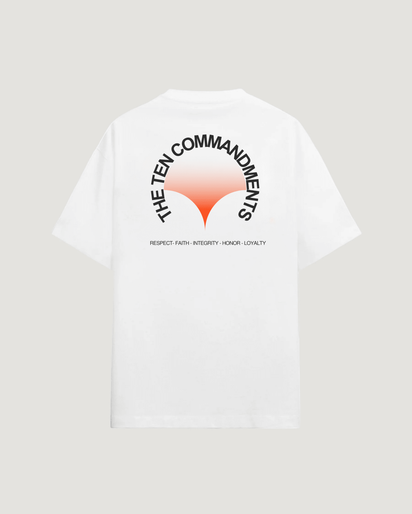 THE TEN SPLIT T - SHIRT - COMMANDMENTS