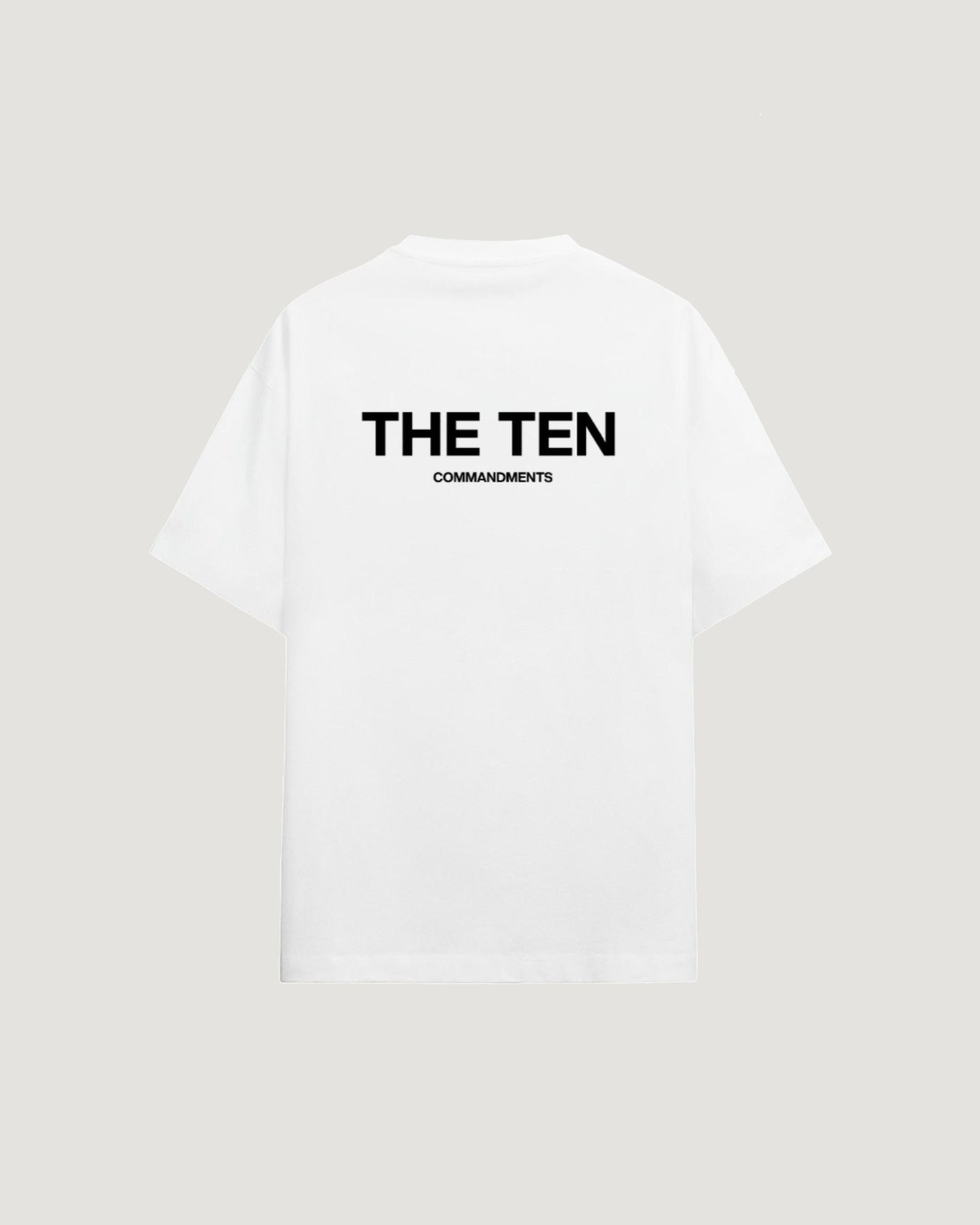 THE TEN T - SHIRT - COMMANDMENTS